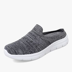 Women's Gray Slip-On Sneakers